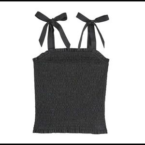 NWT POPSUGAR Smocked tank